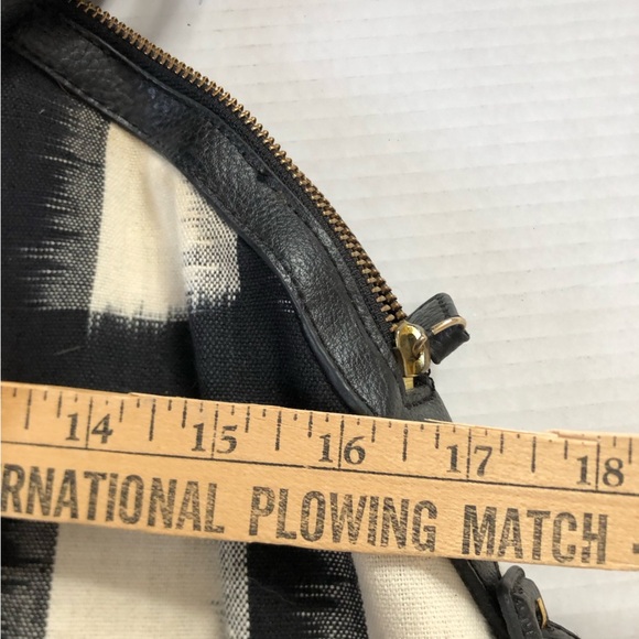 Black and White Checkered Overnight Bag - Picture 14 of 16